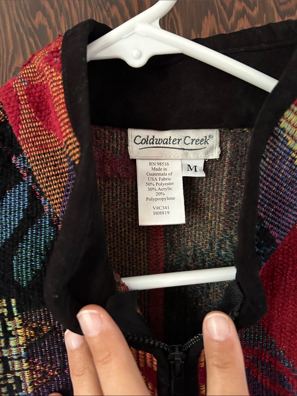 Vintage Fall Tapestry Jacket - Picture 2 of 4